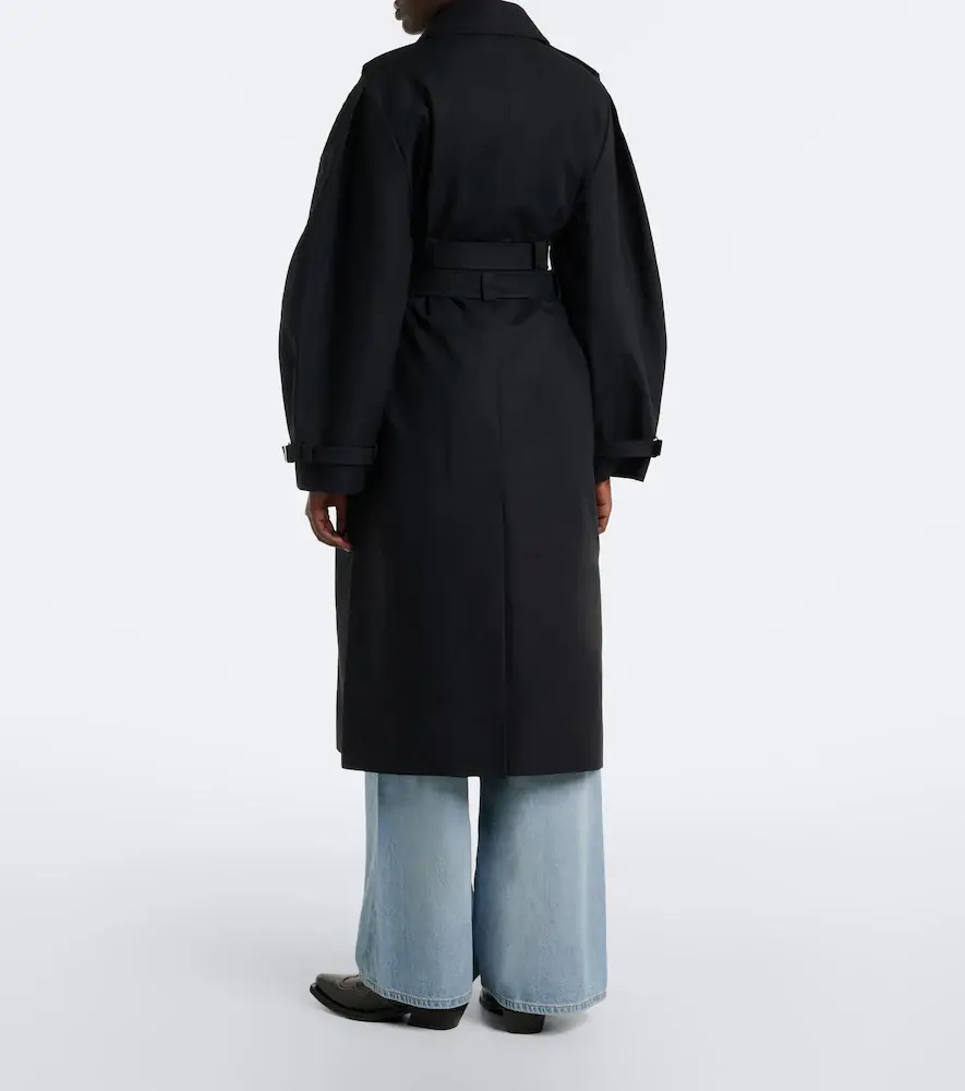 Ganni Cotton trench coat | Thumbnail 7