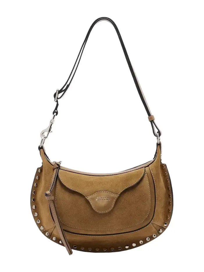 Oskan Moon suede shoulder bag