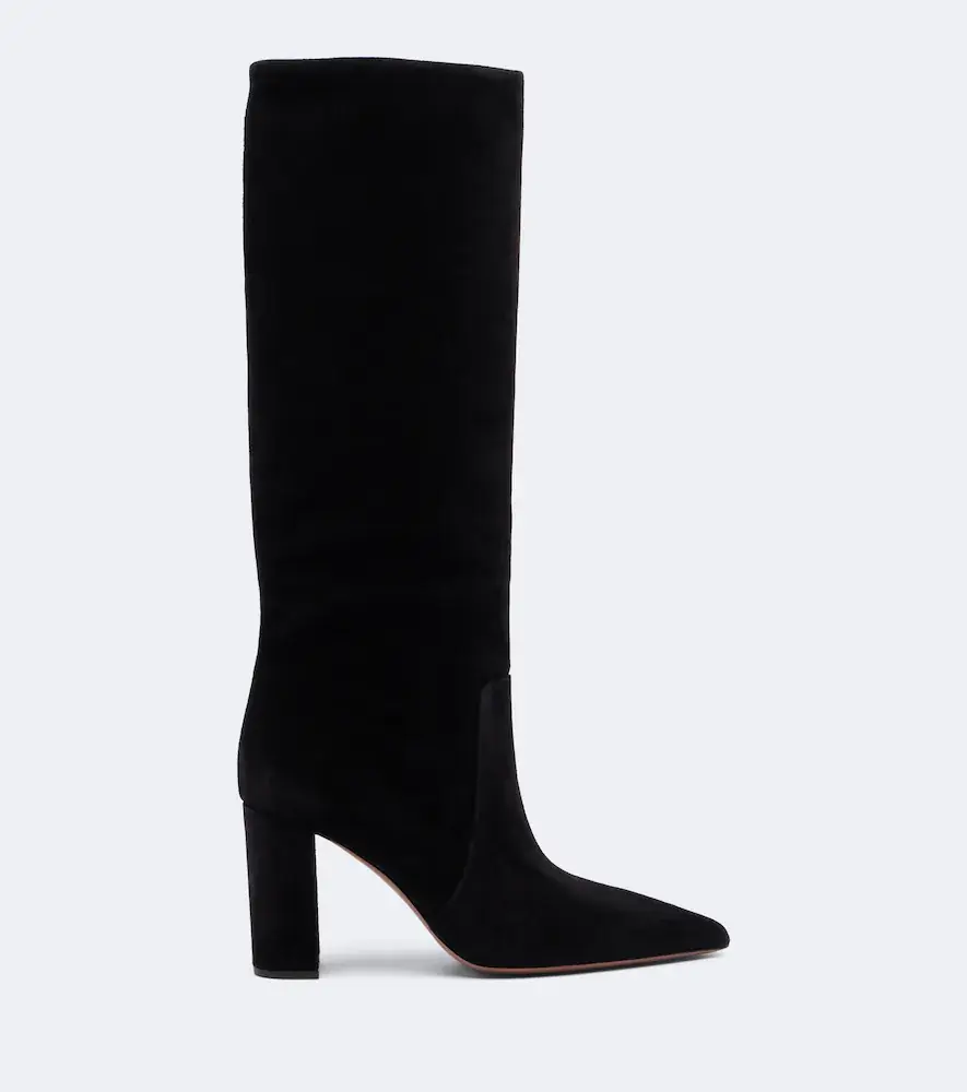 Paris Texas Anja suede knee-high boots | Thumbnail 3 Paris Texas Anja suede knee-high boots | Thumbnail 3