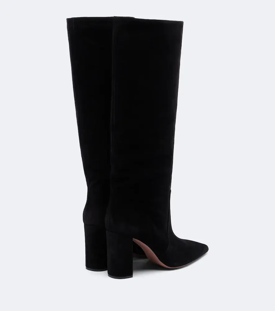 Paris Texas Anja suede knee-high boots | Thumbnail 4 Paris Texas Anja suede knee-high boots | Thumbnail 4
