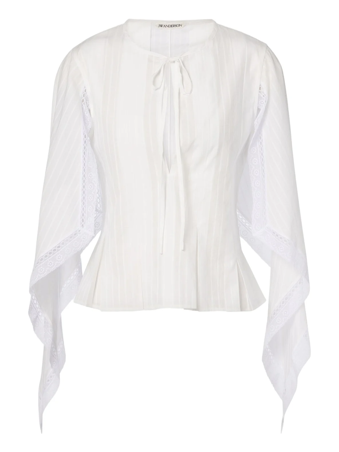 Draped cotton top