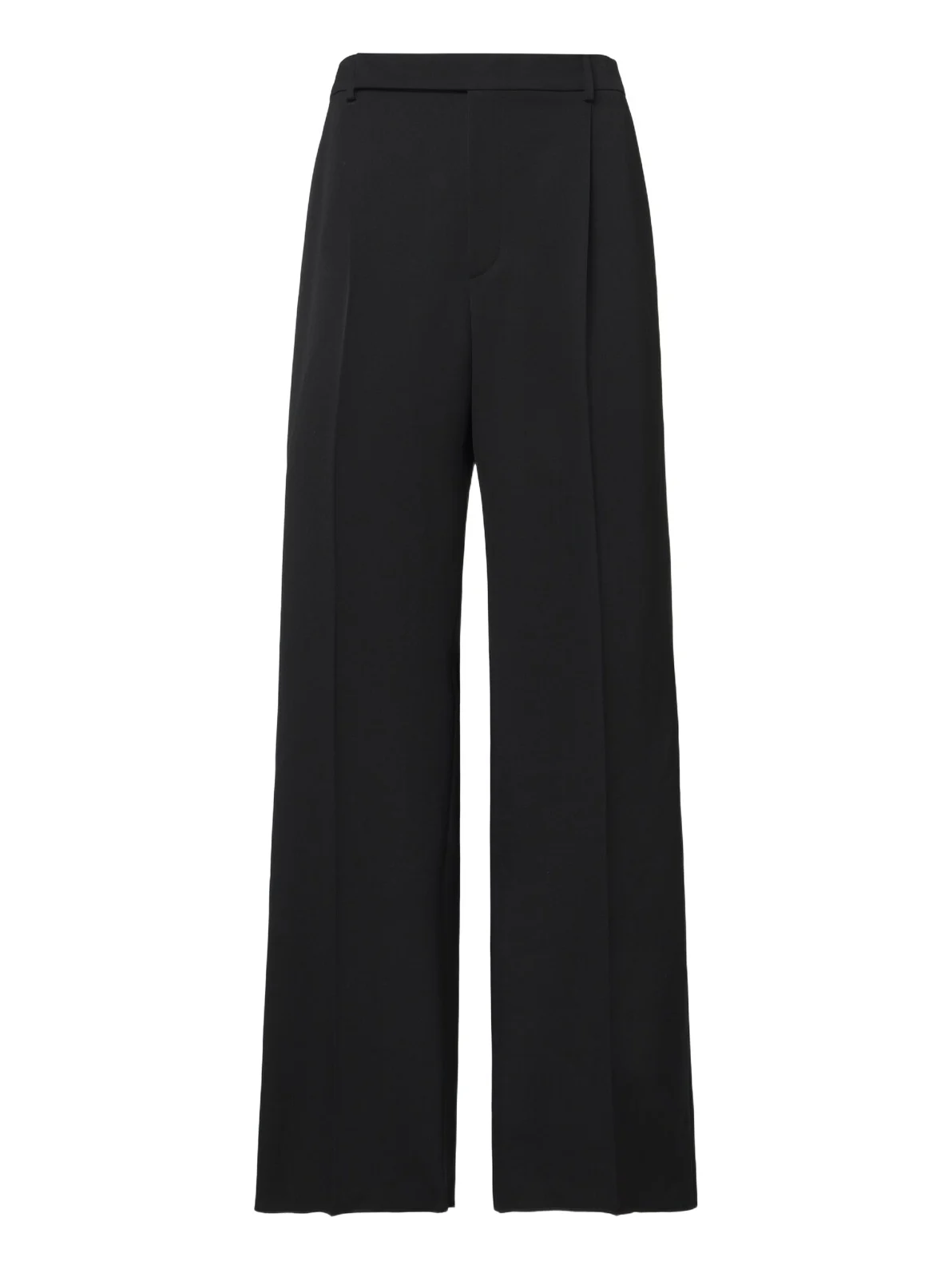Saint Laurent Wool gabardine wide-leg pants