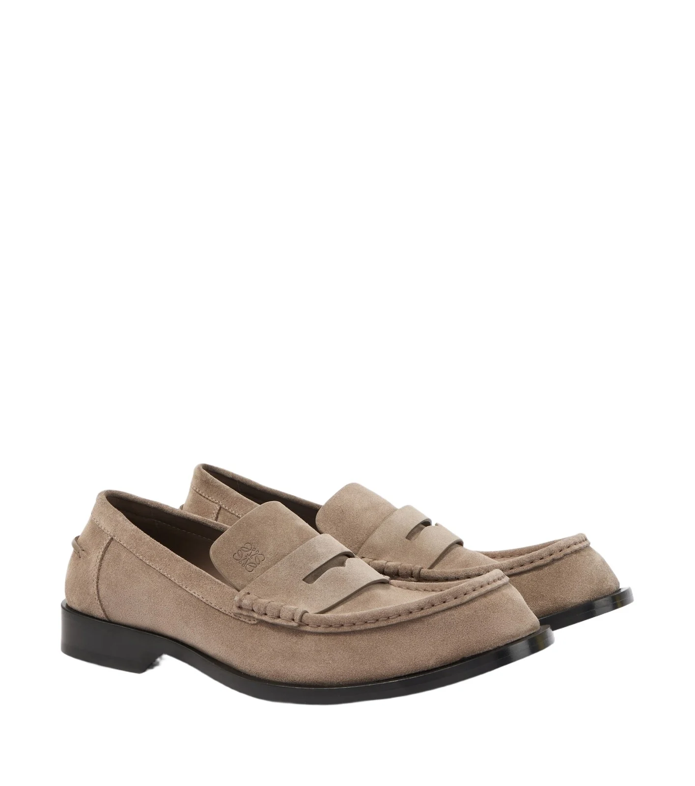 Loewe Bobine suede Penny loafers