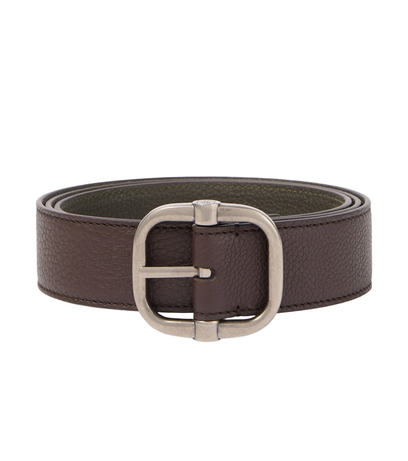 Loewe Loop reversible leather belt