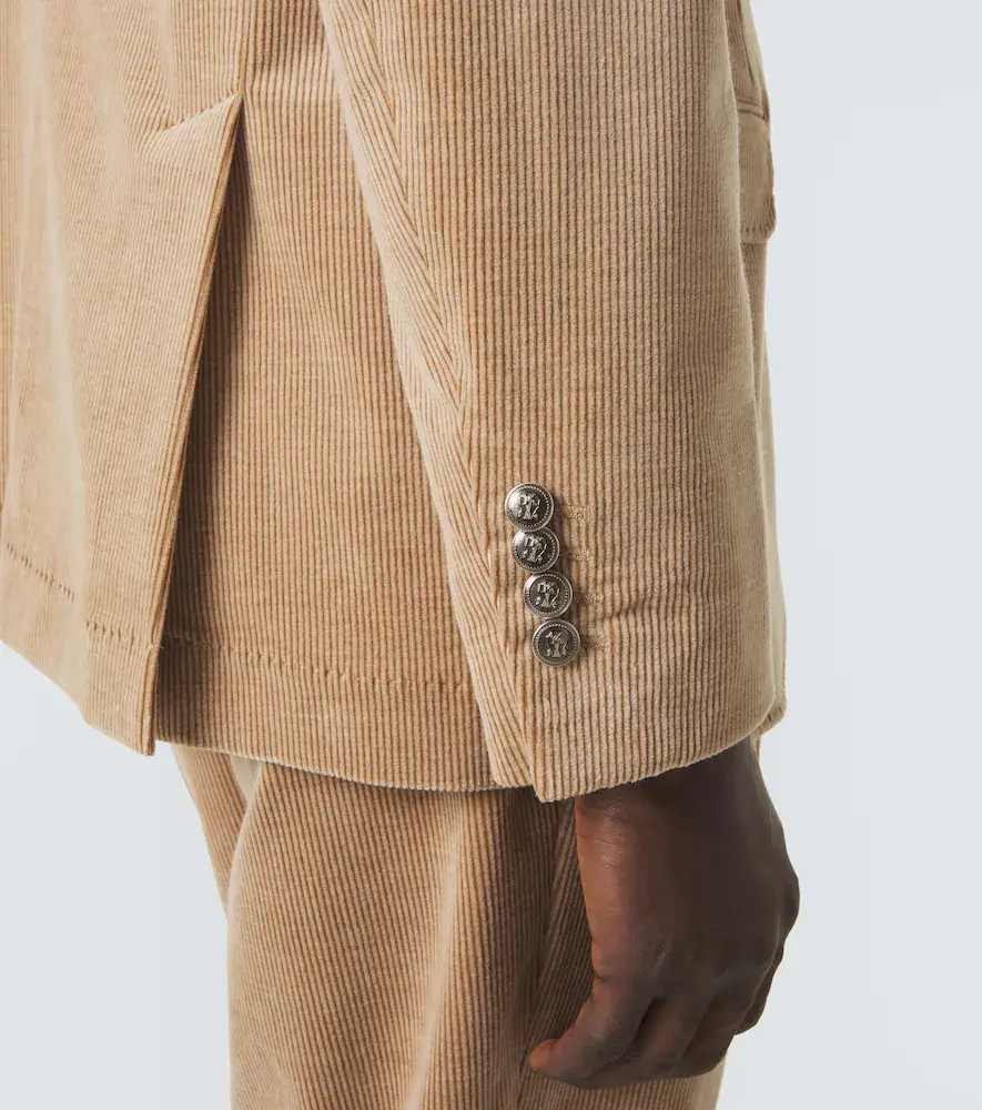 Brunello Cucinelli Cotton and cashmere corduroy suit | Thumbnail 2 Brunello Cucinelli Cotton and cashmere corduroy suit | Thumbnail 2