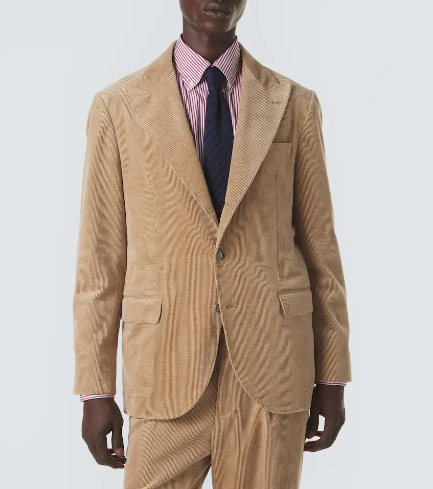 Brunello Cucinelli Cotton and cashmere corduroy suit | Thumbnail 4 Brunello Cucinelli Cotton and cashmere corduroy suit | Thumbnail 4