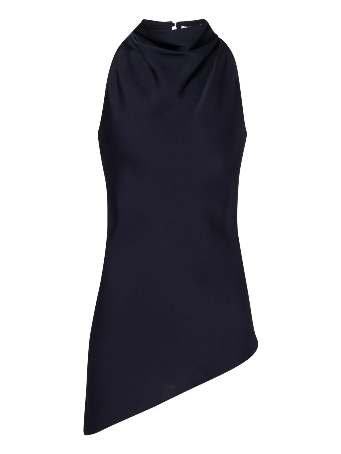 Veronica Beard Radford asymmetric halterneck top