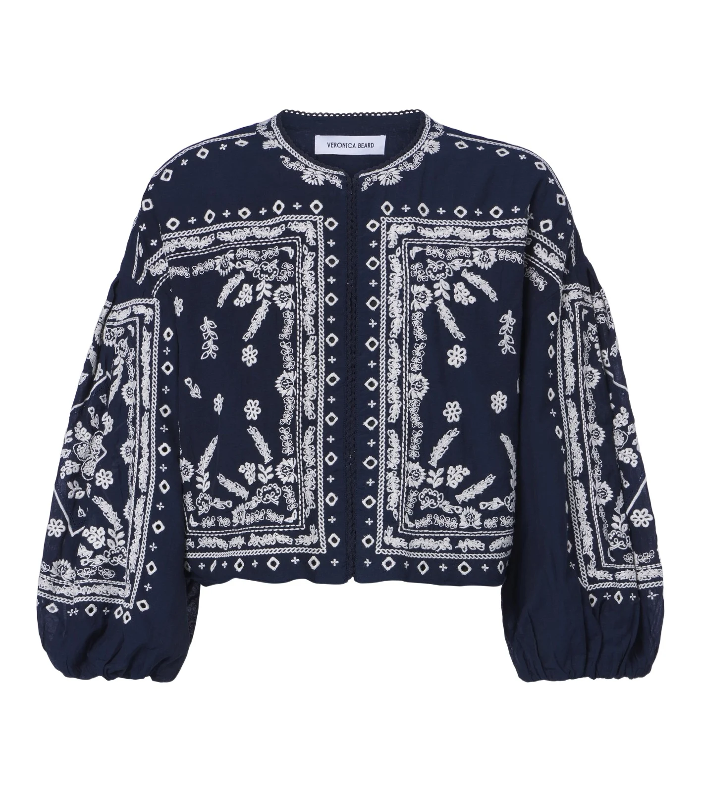 Drake embroidered cotton-blend jacket Drake embroidered cotton-blend jacket