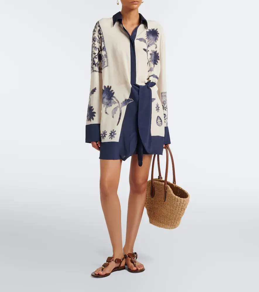 SIR. Phillipa printed shirt dress | Thumbnail 5 SIR. Phillipa printed shirt dress | Thumbnail 5
