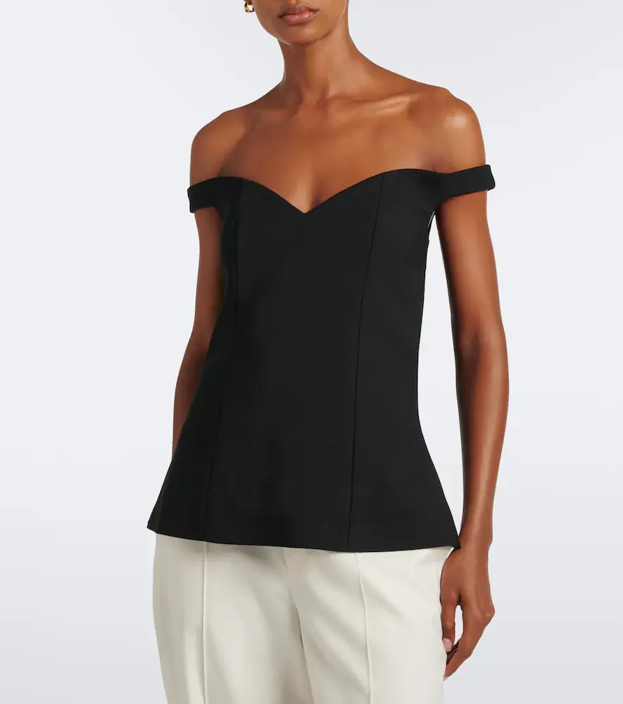 RÓHE Róhe Off-shoulder top | Thumbnail 5