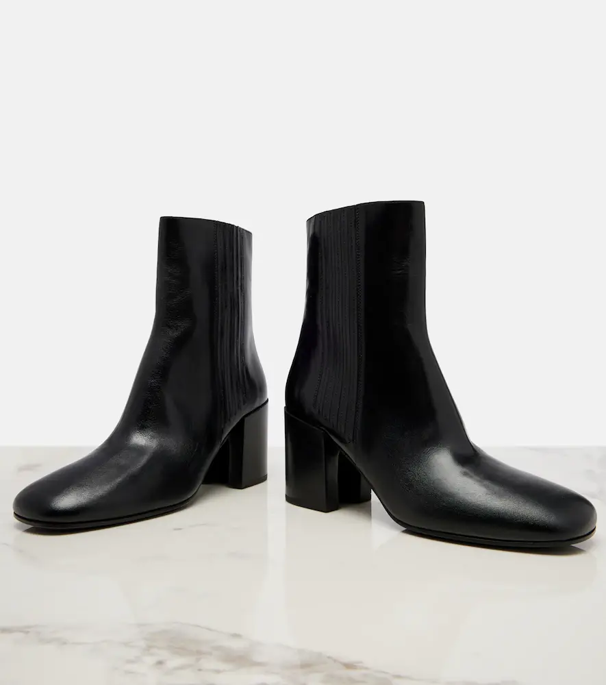 Dries Van Noten Leather ankle boots | Thumbnail 3 Dries Van Noten Leather ankle boots | Thumbnail 3