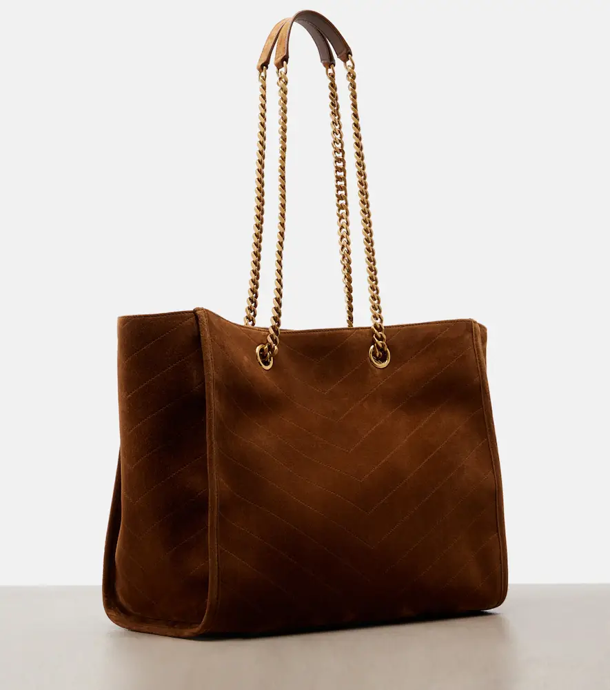 Saint Laurent Niki East/West suede shopper | Thumbnail 2
