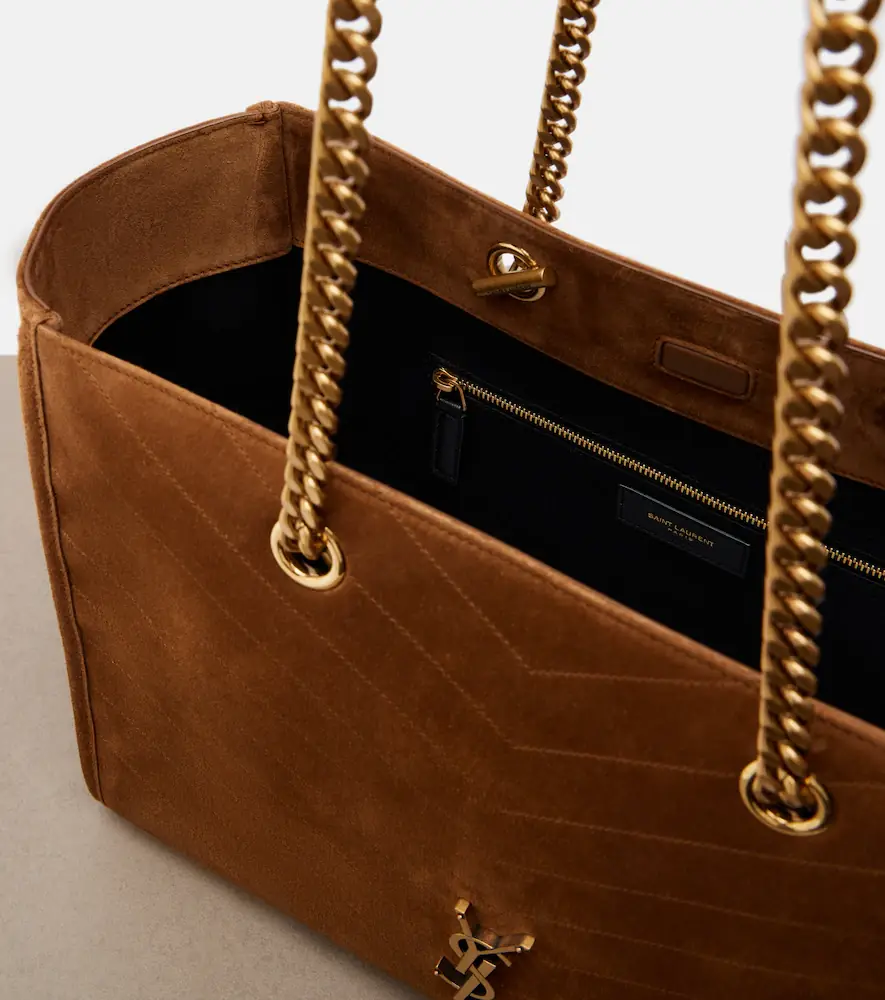 Saint Laurent Niki East/West suede shopper | Thumbnail 3