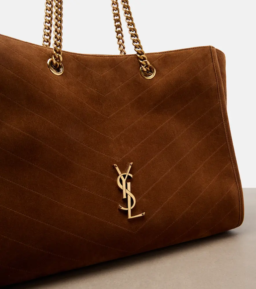 Saint Laurent Niki East/West suede shopper | Thumbnail 4