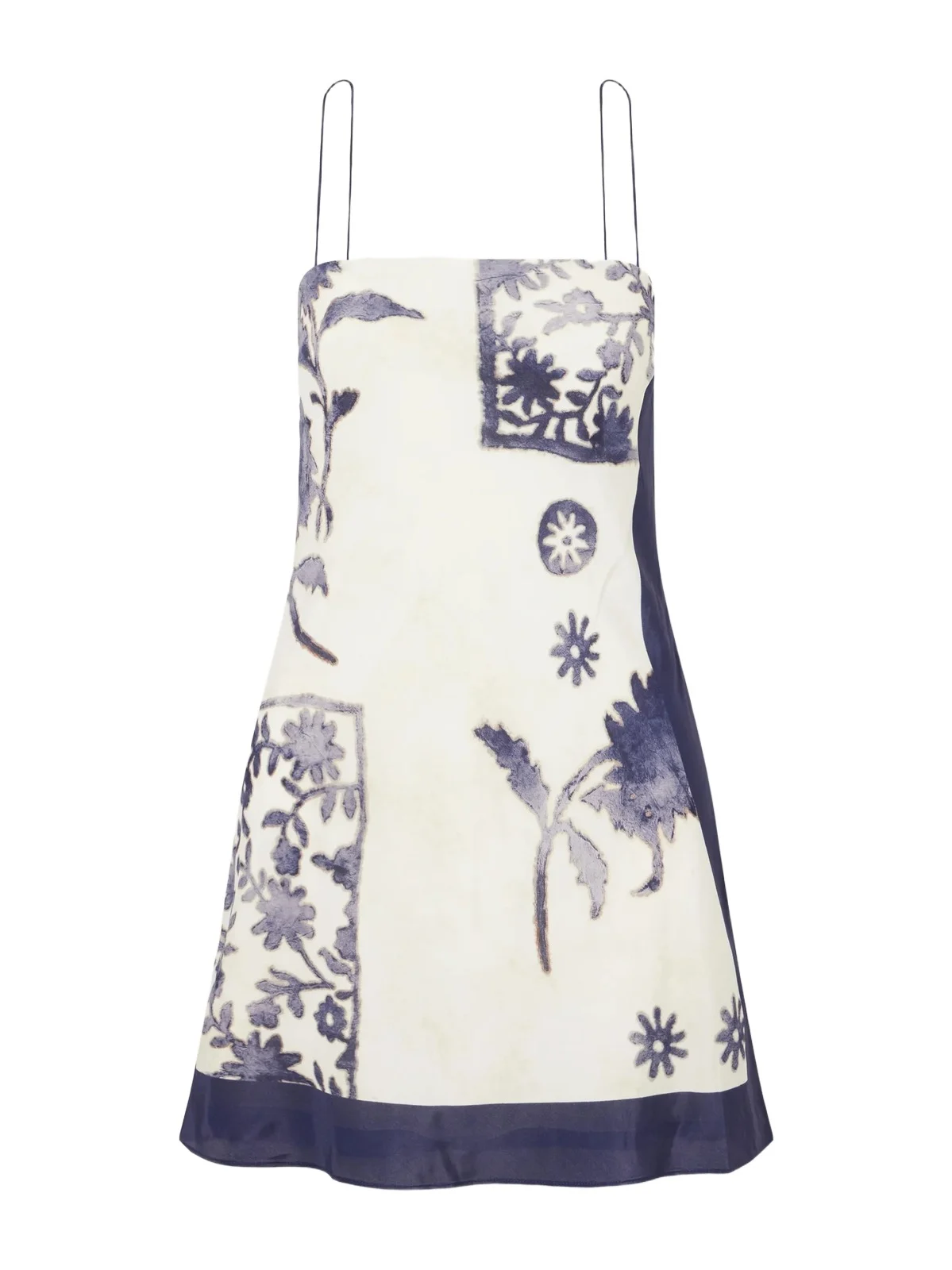 Philippa Floral-printed Crepe De Chine Mini Dress Philippa Floral-printed Crepe De Chine Mini Dress