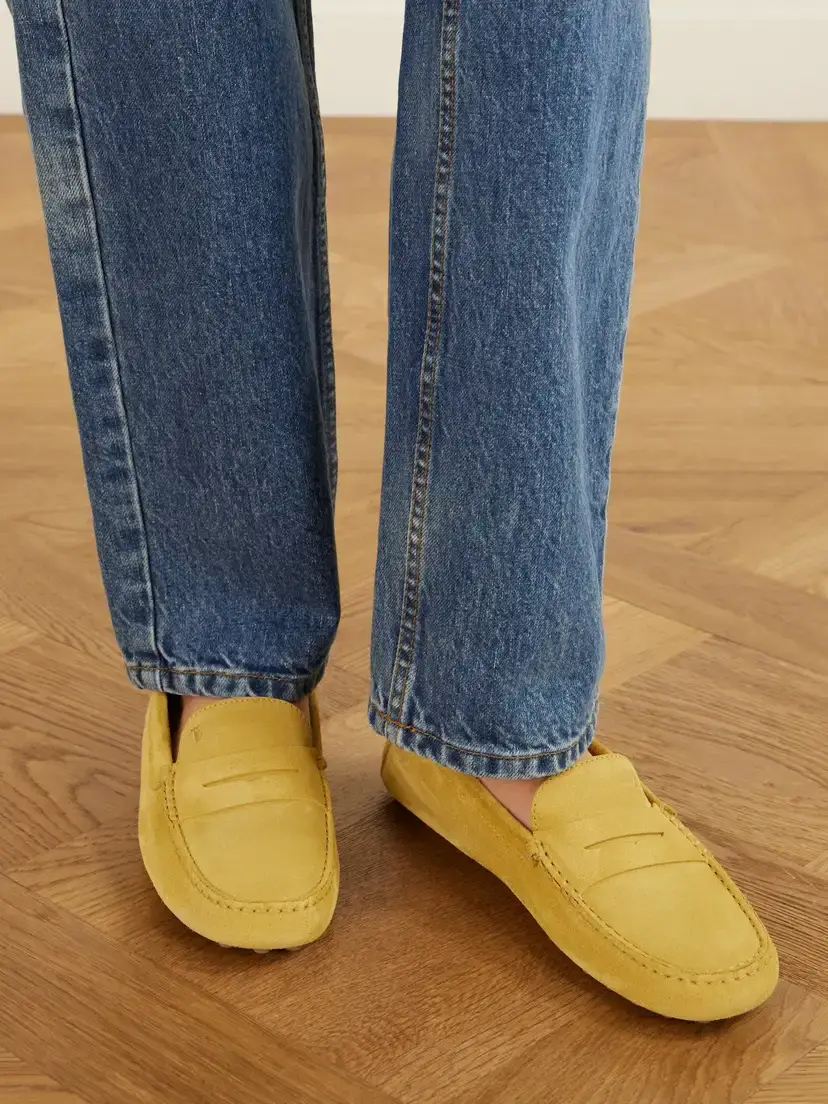 Tod's Gommino Suede Loafers | Thumbnail 2