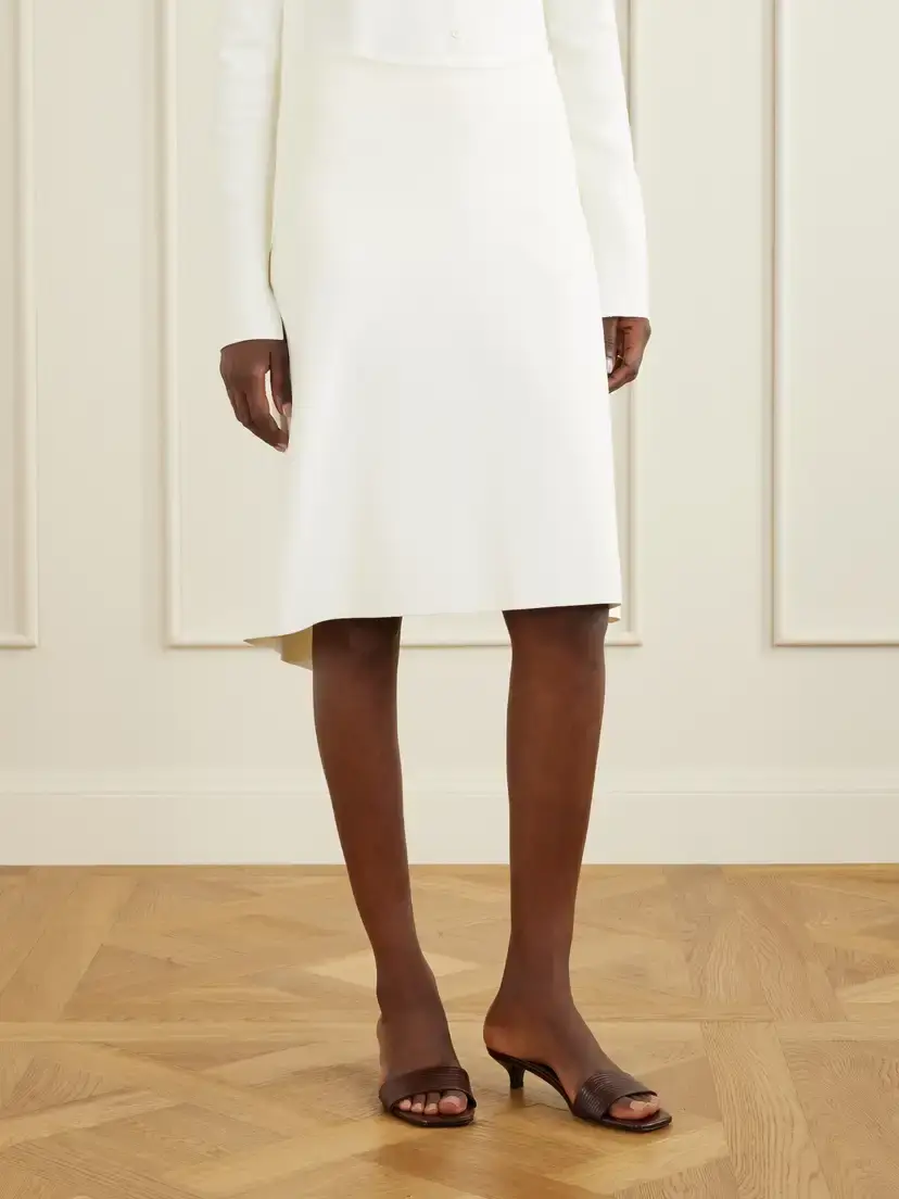 TOTEME Jersey Midi Skirt | Thumbnail 3 TOTEME Jersey Midi Skirt | Thumbnail 3