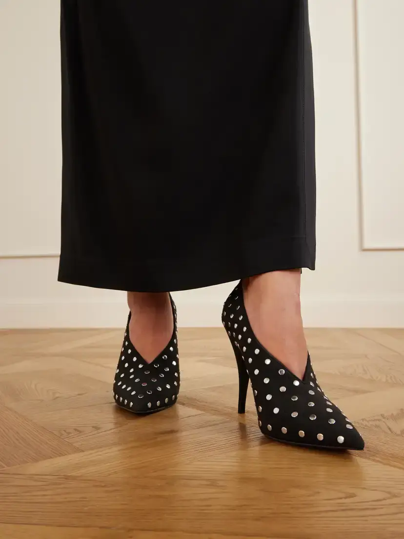 Stella McCartney Plateau 105 Studded Pumps | Thumbnail 2 Stella McCartney Plateau 105 Studded Pumps | Thumbnail 2