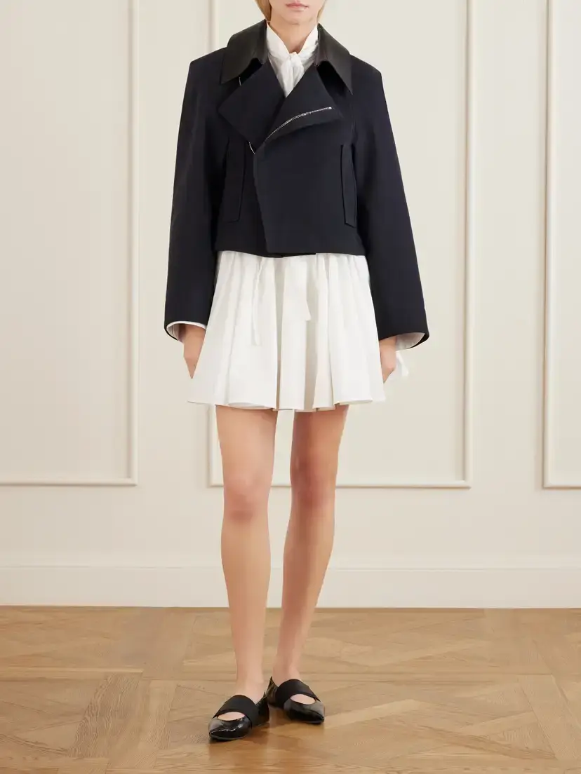 Givenchy Cotton And Wool-blend Gabardine Jacket | Thumbnail 2 Givenchy Cotton And Wool-blend Gabardine Jacket | Thumbnail 2