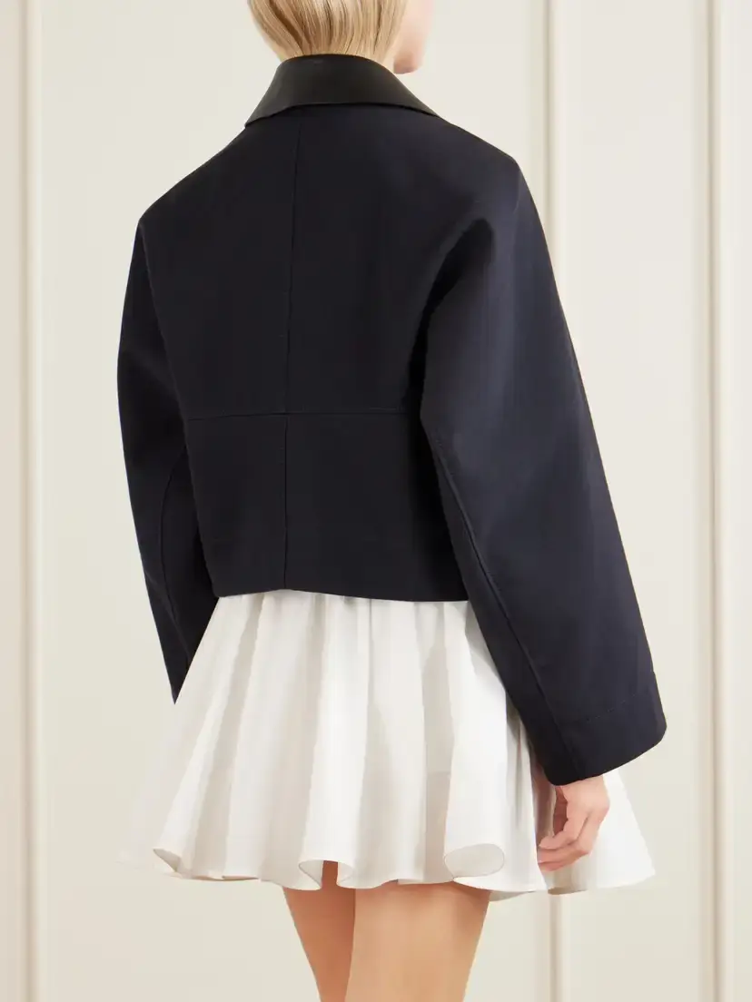 Givenchy Cotton And Wool-blend Gabardine Jacket | Thumbnail 4 Givenchy Cotton And Wool-blend Gabardine Jacket | Thumbnail 4