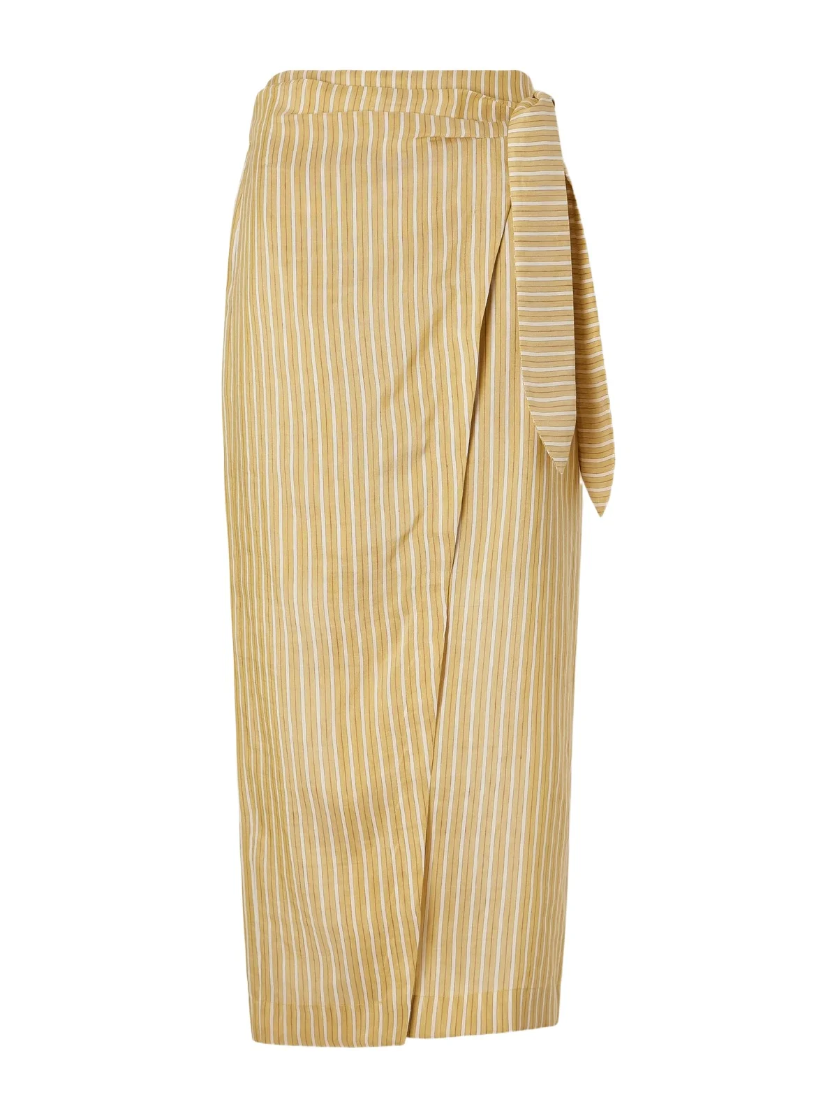 Brunello Cucinelli Linen And Silk-blend Midi Skirt