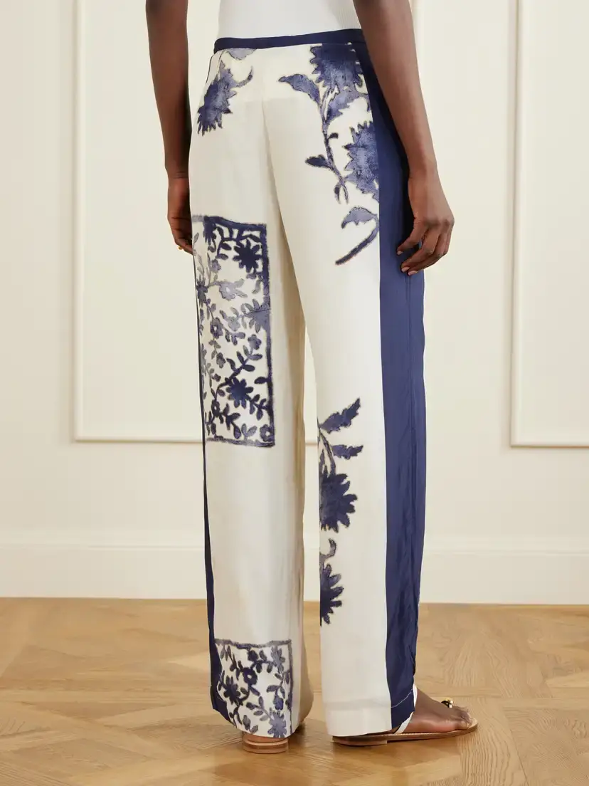 SIR. Phillipa Georgette Straight-leg Pants | Thumbnail 4 SIR. Phillipa Georgette Straight-leg Pants | Thumbnail 4