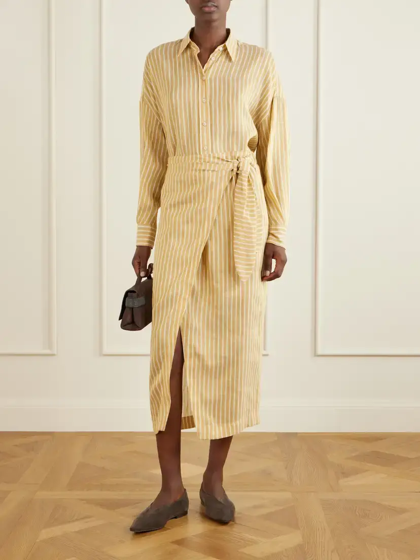 Brunello Cucinelli Suede Ballerina Flats | Thumbnail 4