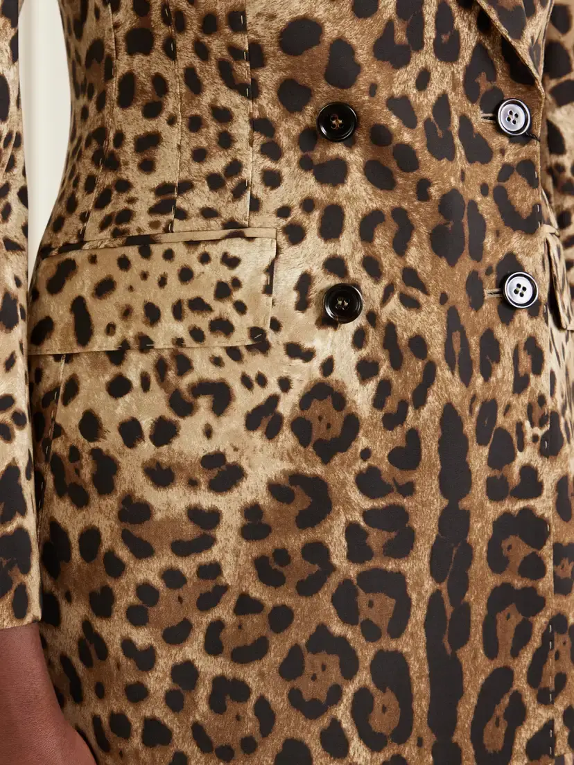 Dolce & Gabbana Leopard-print Wool Blazer | Thumbnail 6 Dolce & Gabbana Leopard-print Wool Blazer | Thumbnail 6