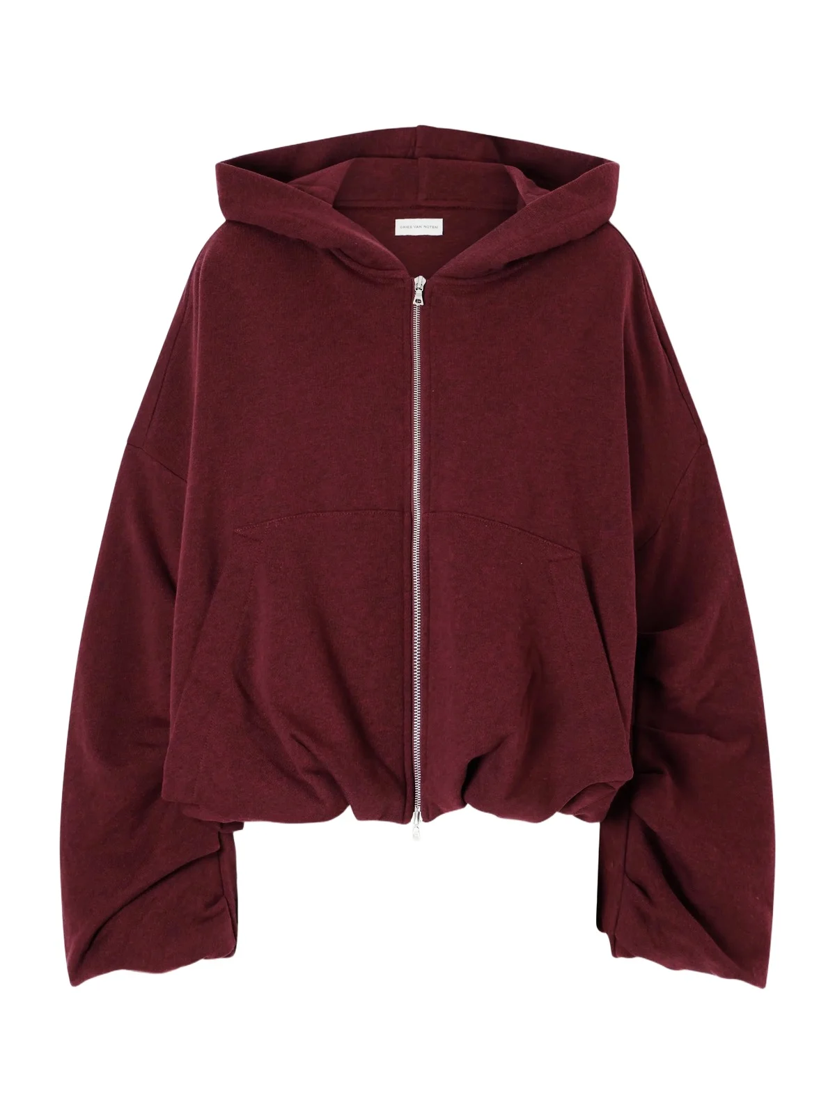 Dries Van Noten Cotton-jersey Zip-up Hoodie