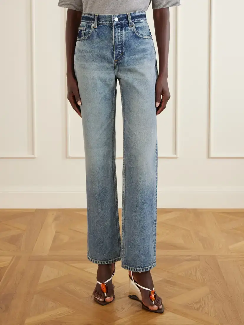 Alaïa High-waist Straight-leg Jeans | Thumbnail 3 Alaïa High-waist Straight-leg Jeans | Thumbnail 3
