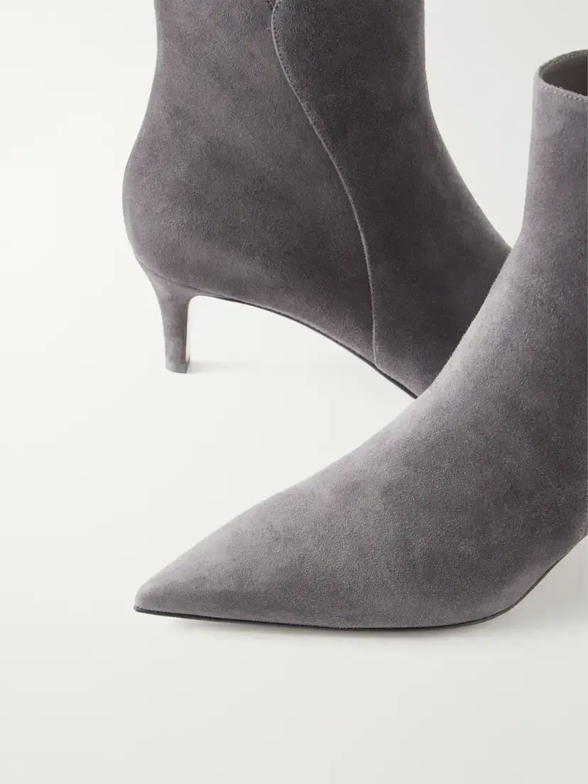 Gianvito Rossi Levy 55 Suede Ankle Boots | Thumbnail 5