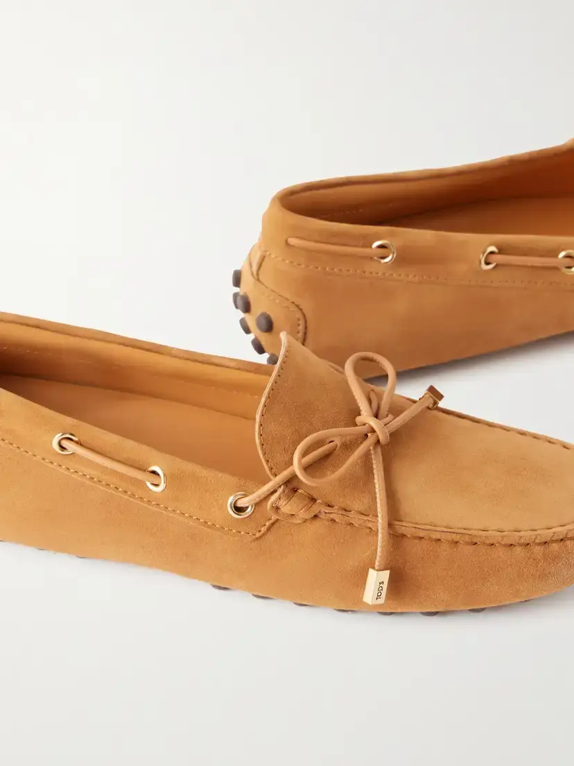 Tod's Gommino Suede Loafers | Thumbnail 5 Tod's Gommino Suede Loafers | Thumbnail 5