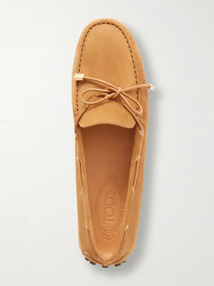 Tod's Gommino Suede Loafers | Thumbnail 6 Tod's Gommino Suede Loafers | Thumbnail 6