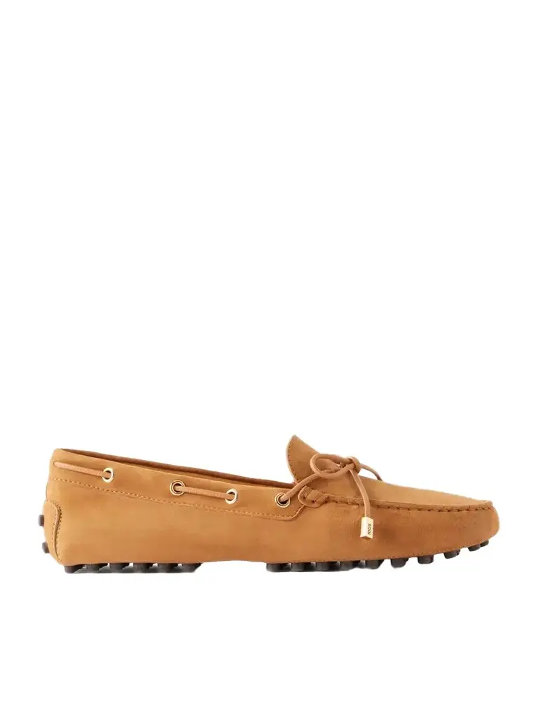 Tod's Gommino Suede Loafers | Image 1 Tod's Gommino Suede Loafers | Image 1