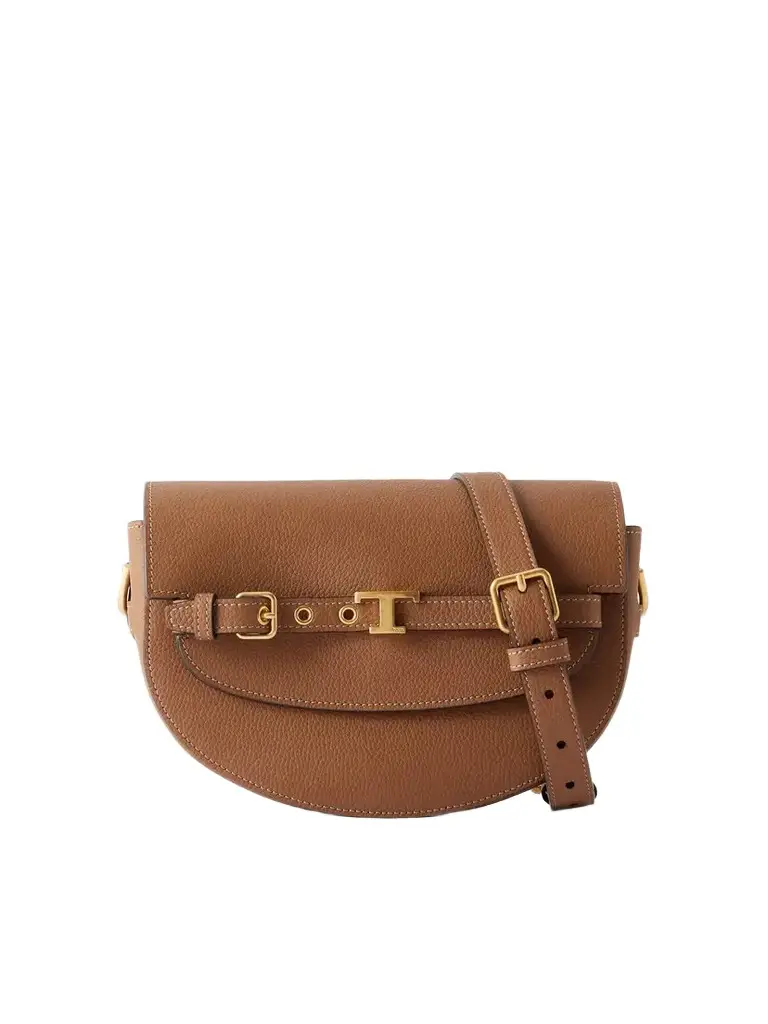 Tracollina Leather Shoulder Bag