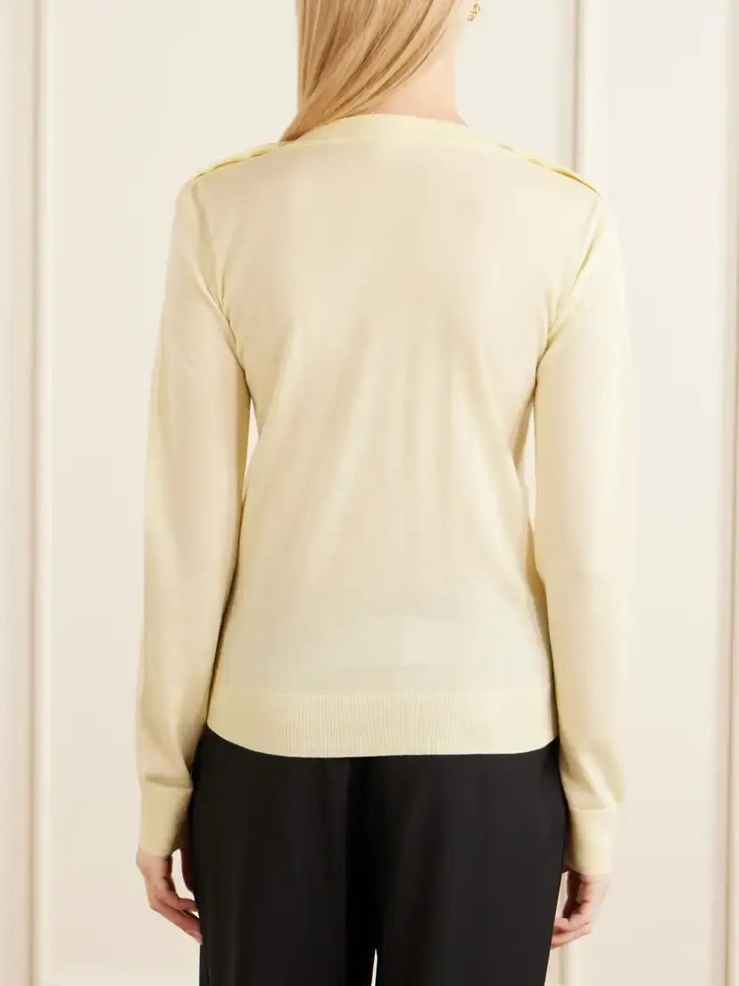 Loewe Anagram-embroidered Wool-blend Sweater | Thumbnail 3 Loewe Anagram-embroidered Wool-blend Sweater | Thumbnail 3