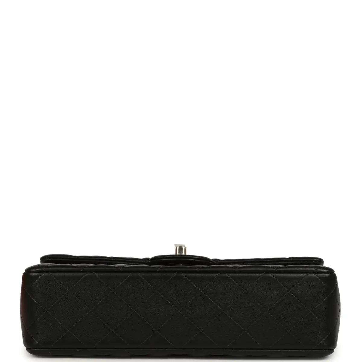 Chanel Chanel Classic Top Handle Long Flap Bag Black Lambskin Light Gold Hardware | Thumbnail 6 Chanel Chanel Classic Top Handle Long Flap Bag Black Lambskin Light Gold Hardware | Thumbnail 6