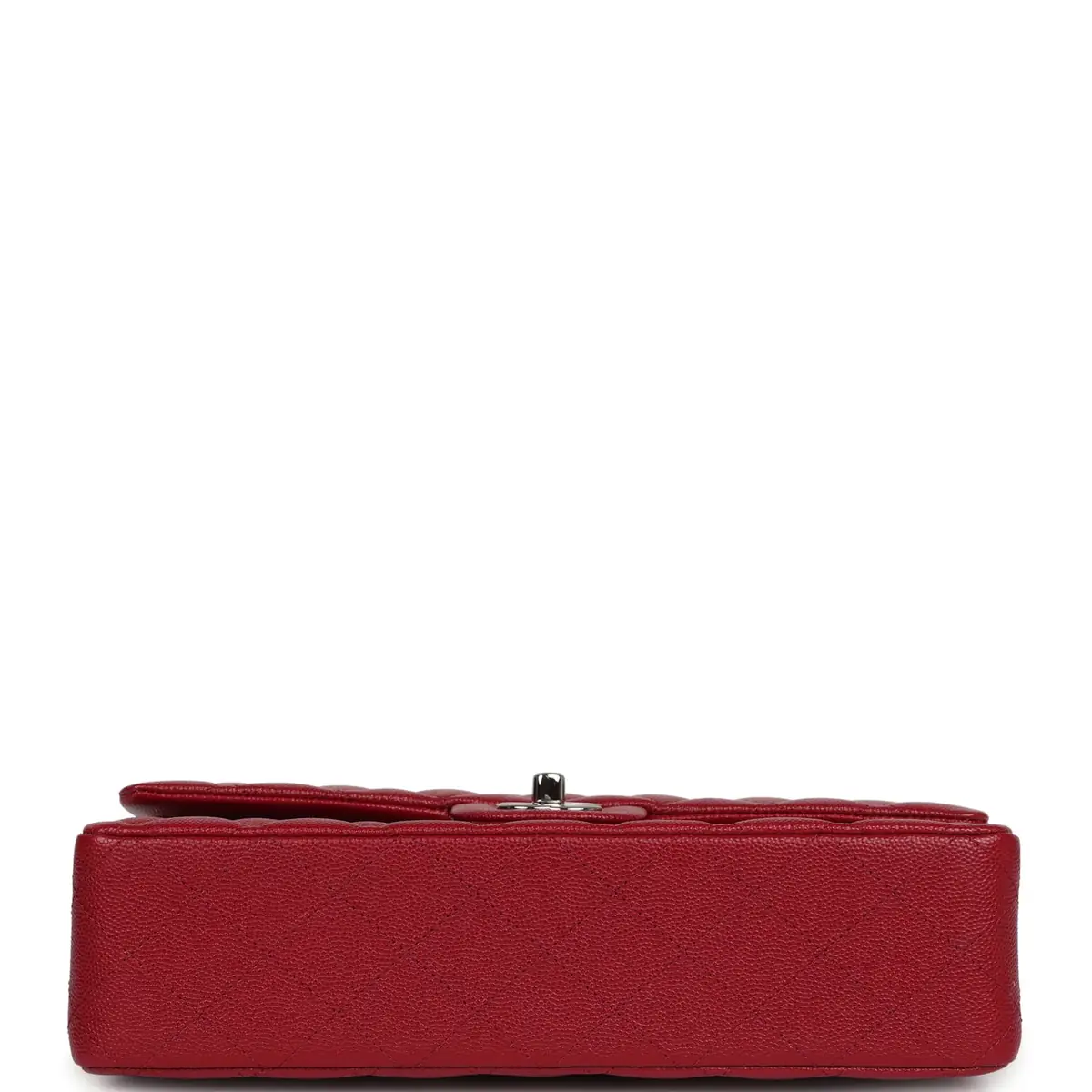 Chanel Chanel Medium Classic Double Flap Bag Red Caviar Silver Hardware | Thumbnail 6 Chanel Chanel Medium Classic Double Flap Bag Red Caviar Silver Hardware | Thumbnail 6