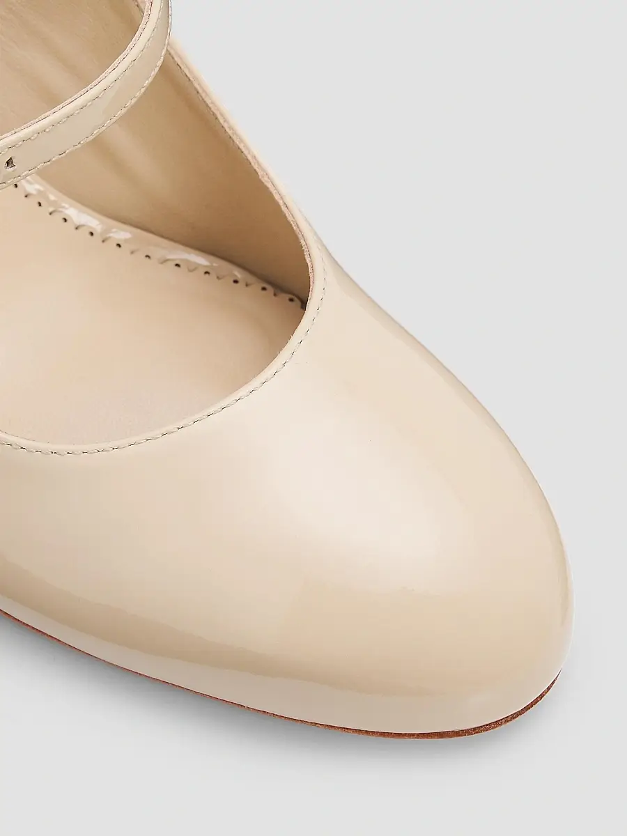 Cinq à Sept Women's Lola 80MM Patent Leather Slingback Pumps | Thumbnail 6 Cinq à Sept Women's Lola 80MM Patent Leather Slingback Pumps | Thumbnail 6