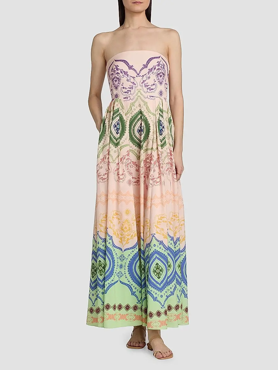 Misa Los Angeles Women's Maddie Printed A-Line Maxi Dress | Thumbnail 3