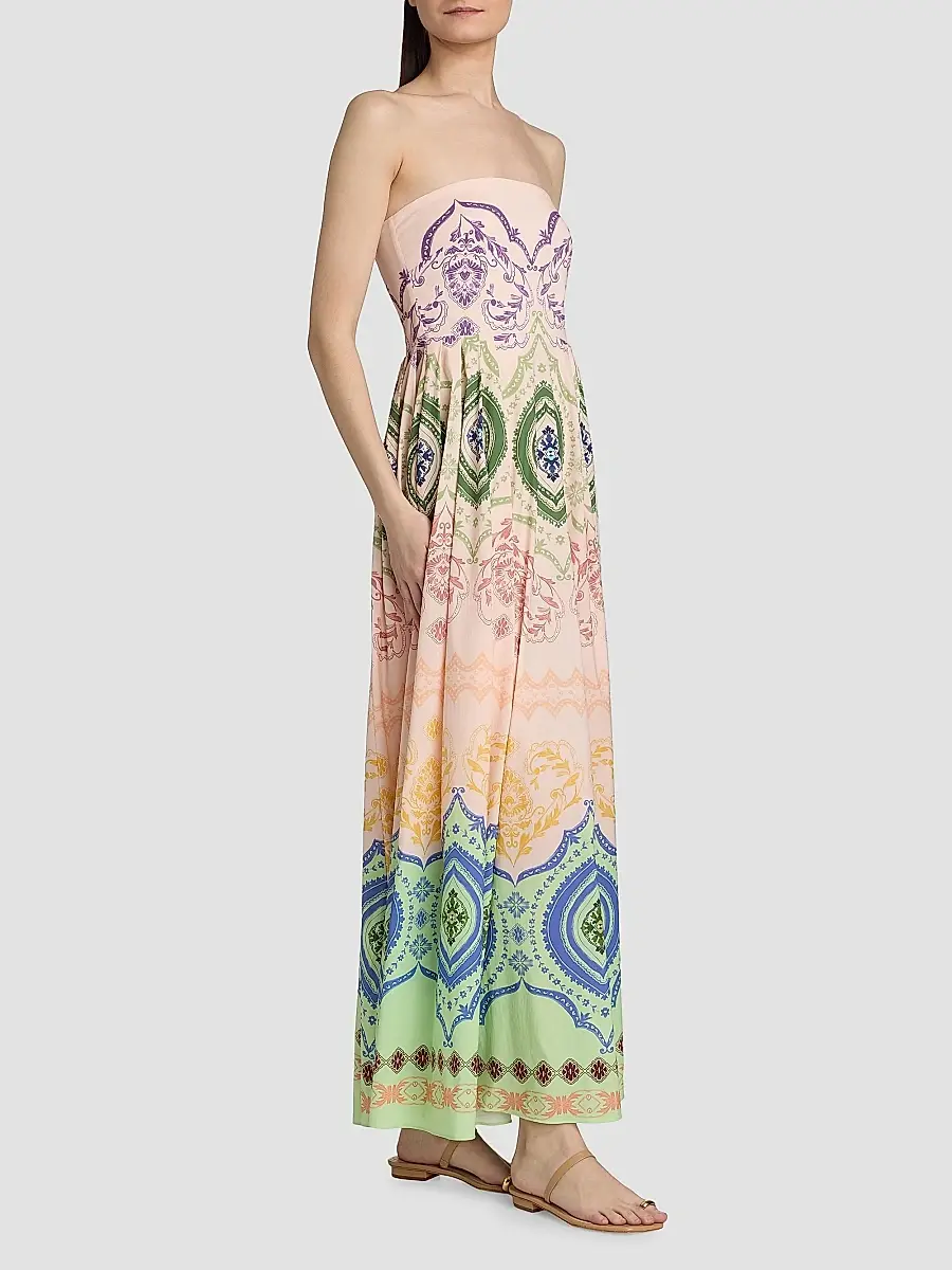 Misa Los Angeles Women's Maddie Printed A-Line Maxi Dress | Thumbnail 4