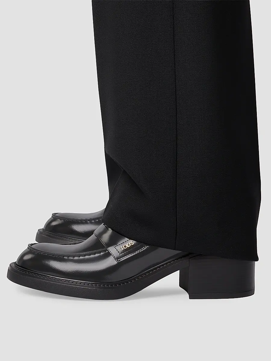 Tod's Women's 60MM Leather Penny Loafer-Style Pumps | Thumbnail 2