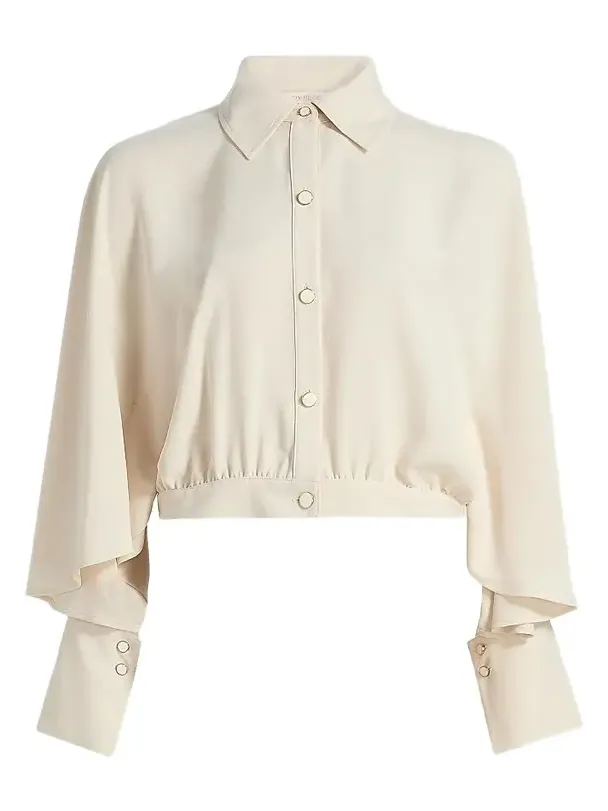 Ramy Brook Women's Lilliana Point Collar Top