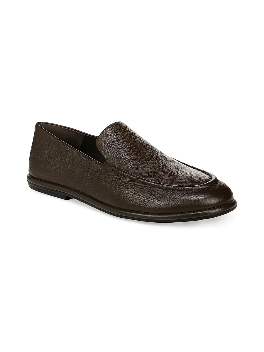 Vince Men's Hann Pebbled Leather Loafers | Thumbnail 2