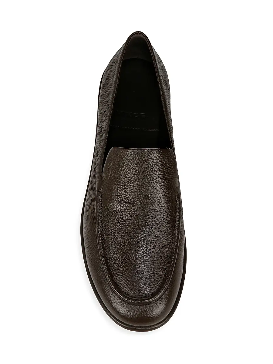 Vince Men's Hann Pebbled Leather Loafers | Thumbnail 4