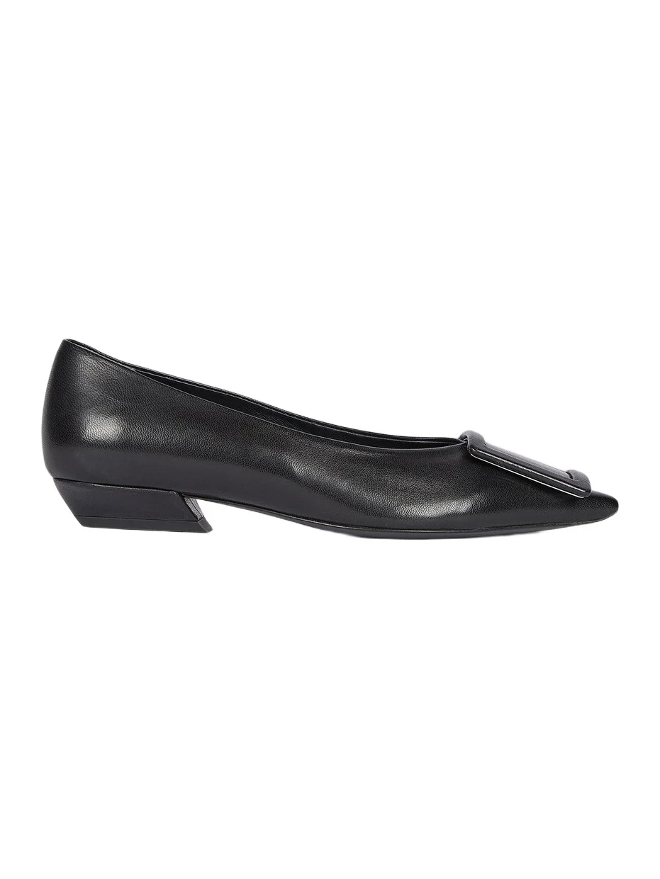 Roger Vivier Women's Leather Ballerina Flats