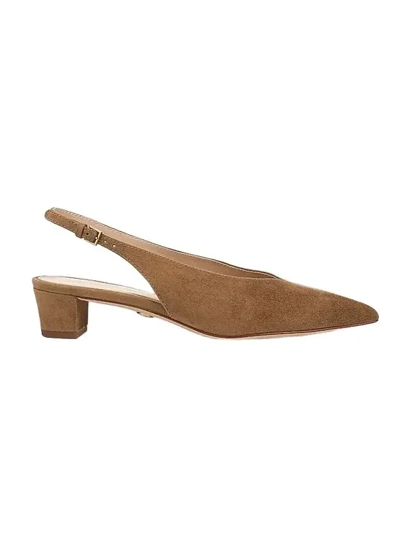 Women's Pamela 40MM Suede Slingback Pumps