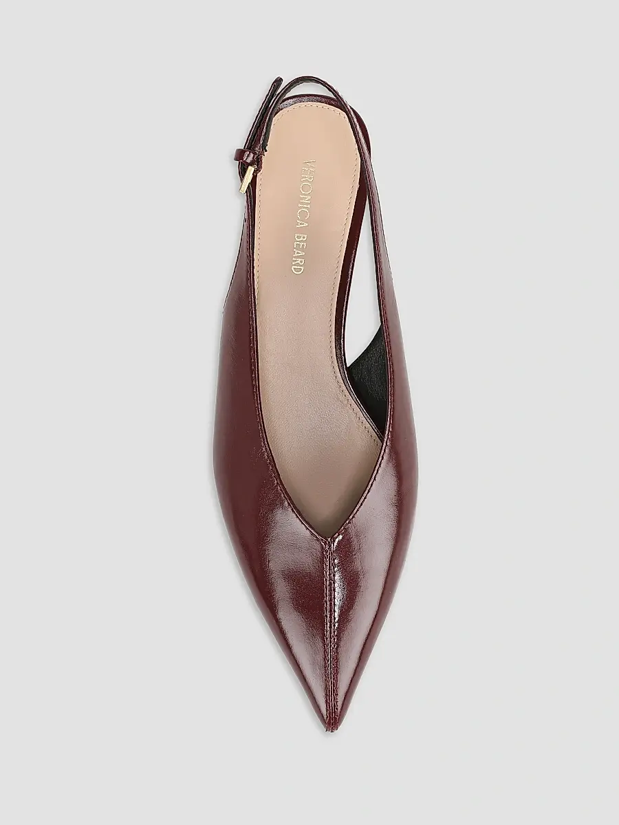 Veronica Beard Women's Pamela 35MM Leather Slingback Pumps | Thumbnail 4 Veronica Beard Women's Pamela 35MM Leather Slingback Pumps | Thumbnail 4
