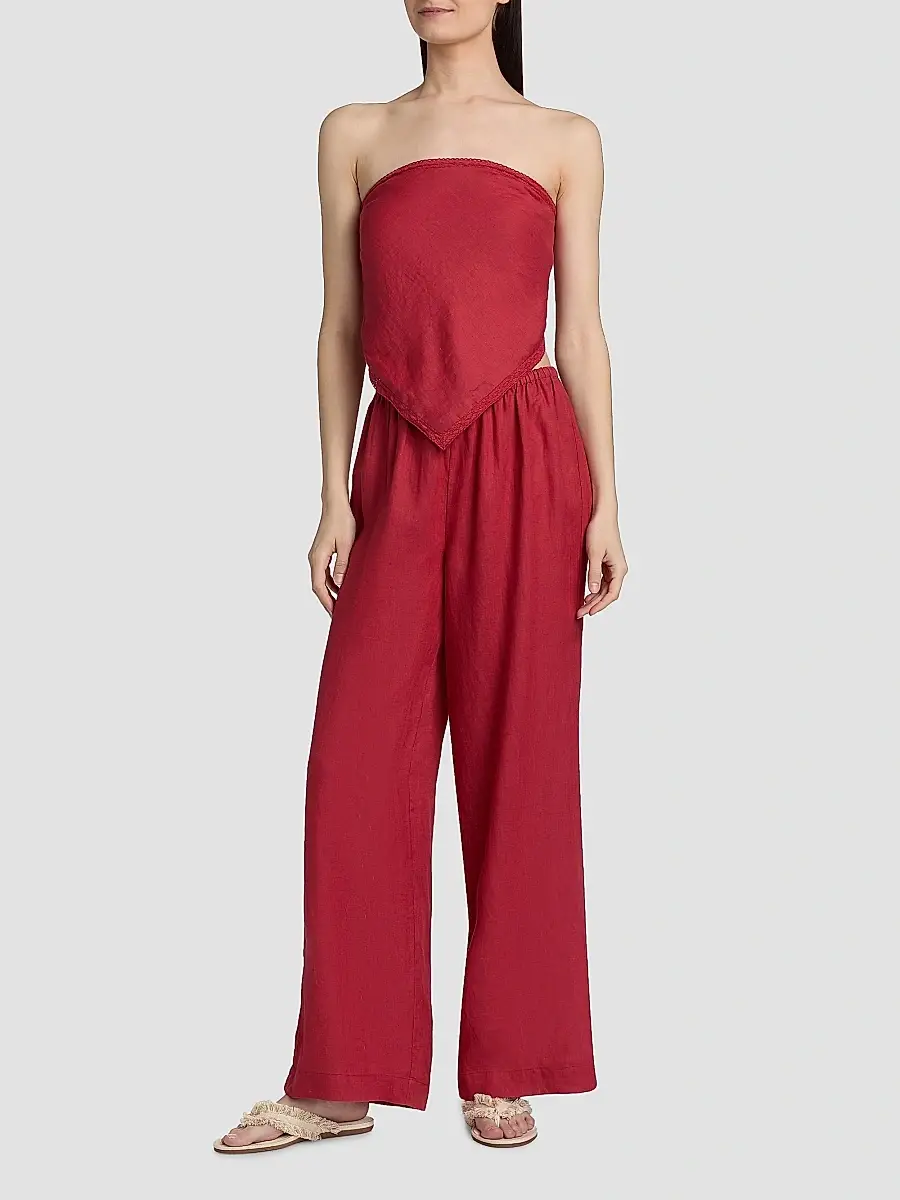 Cami NYC Women's Omi Linen Pants | Thumbnail 2 Cami NYC Women's Omi Linen Pants | Thumbnail 2
