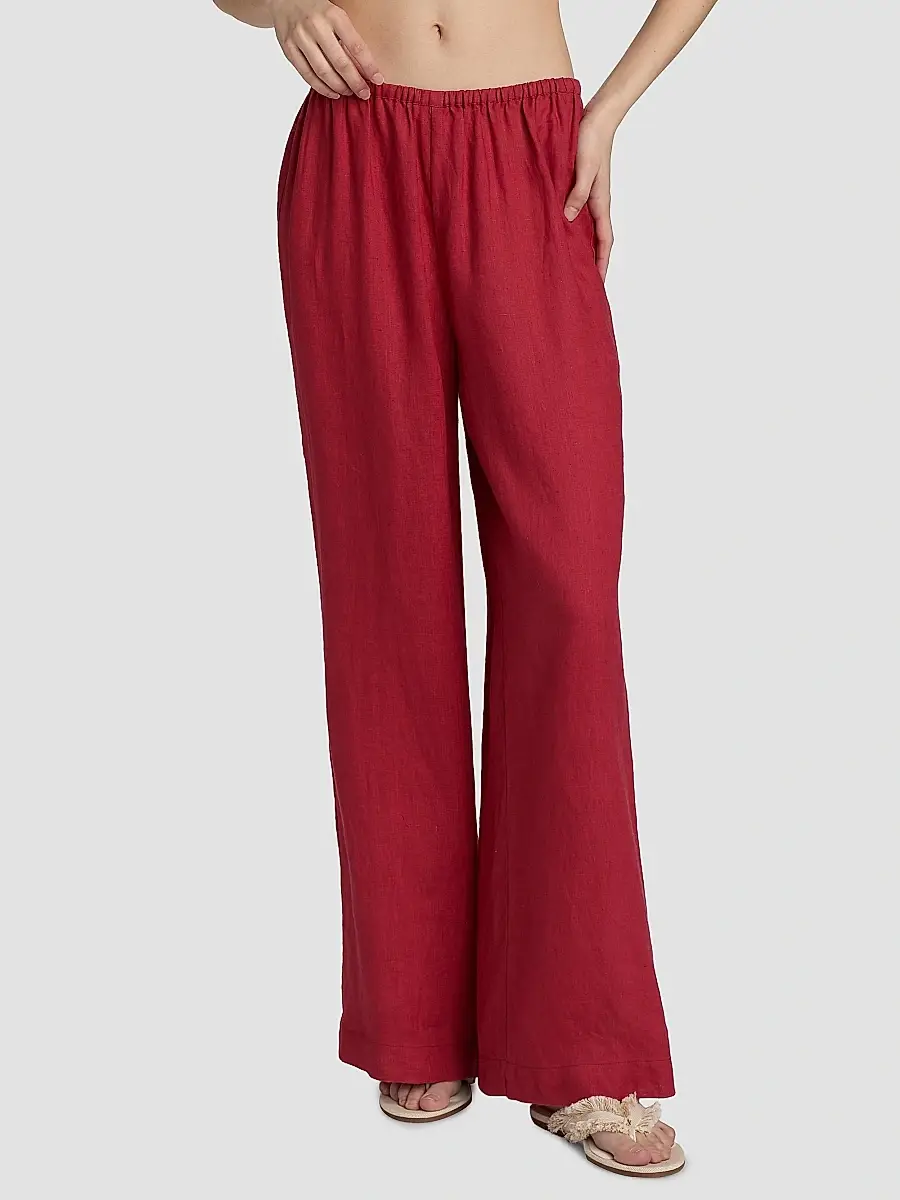 Cami NYC Women's Omi Linen Pants | Thumbnail 3 Cami NYC Women's Omi Linen Pants | Thumbnail 3